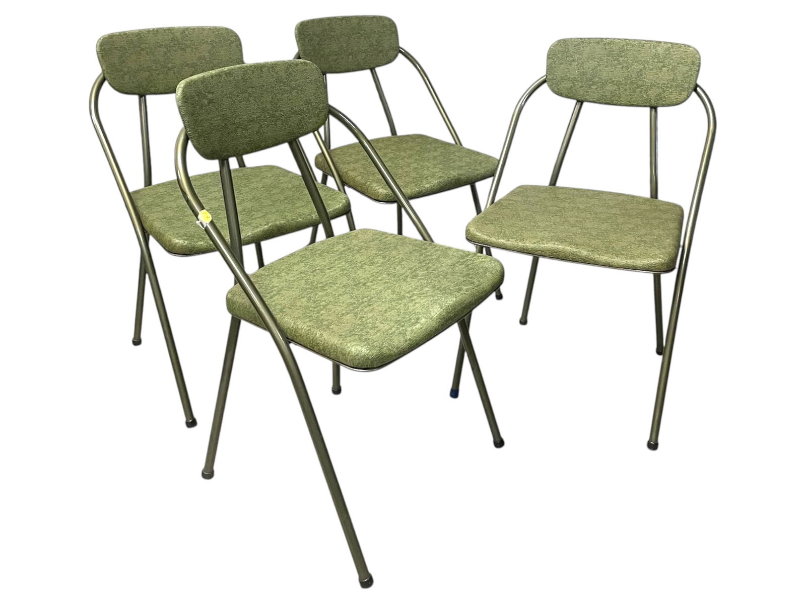 4 MID CENTURY 1950-60 STYLAIRE ATOMIC FOLDING CHAIRS (1 of 7)