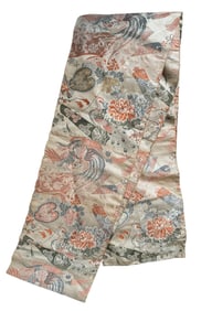 VINTAGE JAPANESE SILK BROCADE OBI