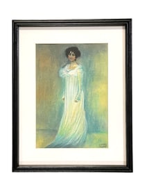 AFTER GUSTAV KLIMT SERENA LEDERER MIXED MEDIA