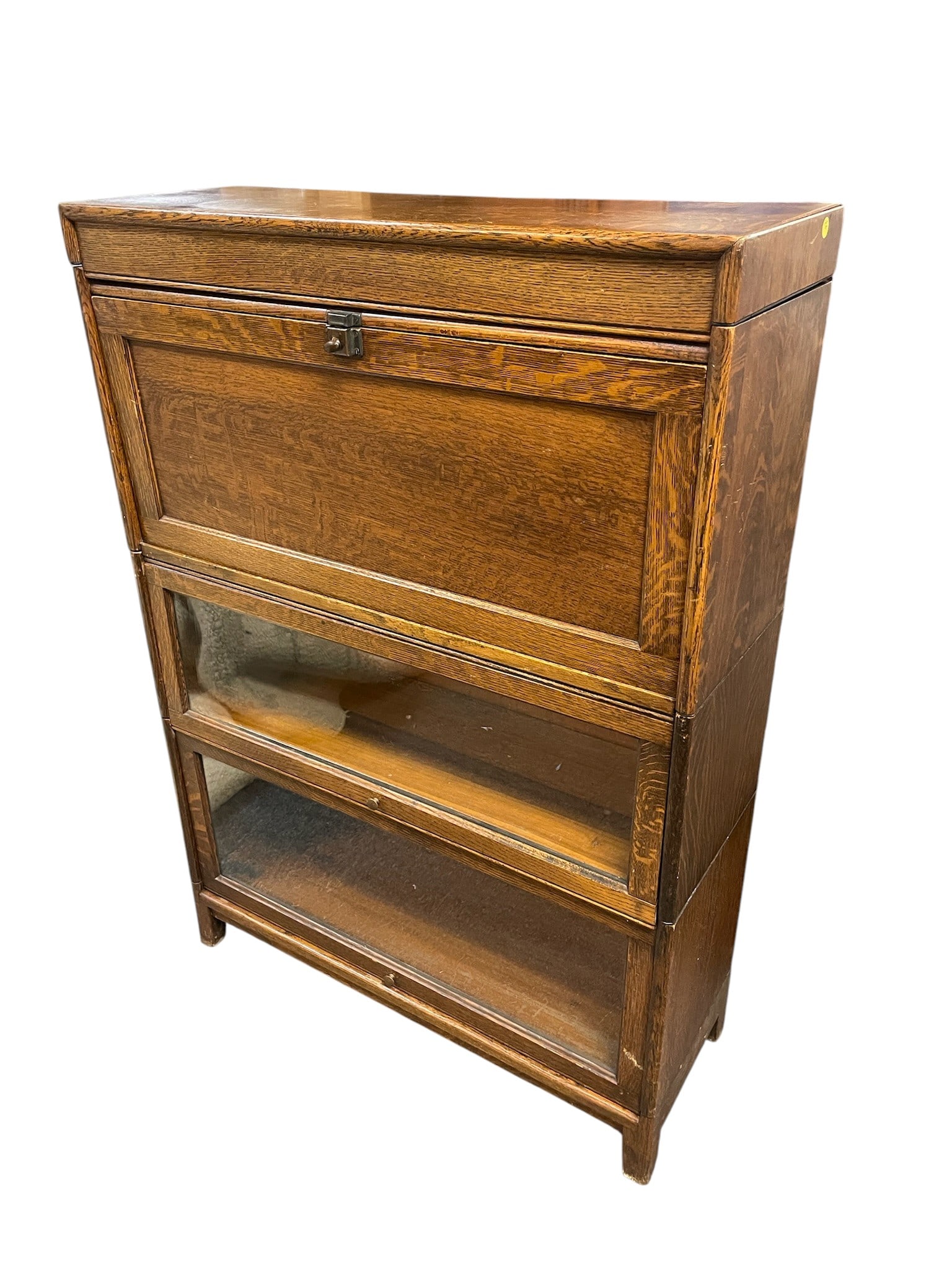 ARTS & CRAFTS ERA GLOBE WERNICKE BARRISTER BOOKCASE (1 of 11)