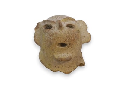 PRE-COLUMBIAN MAYAN SMALL HEAD