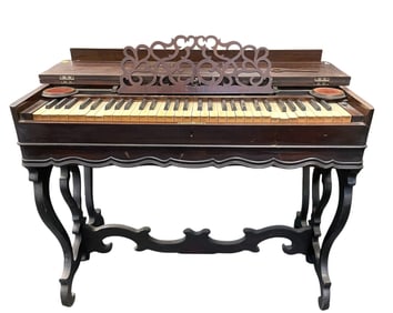 ANTIQUE SHONINGER ROSEWOOD MELODEON