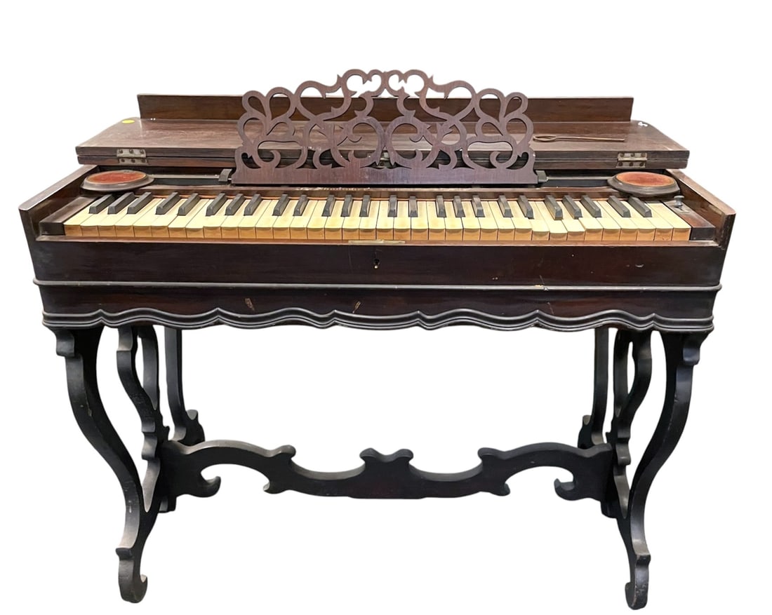 ANTIQUE SHONINGER ROSEWOOD MELODEON (1 of 8)