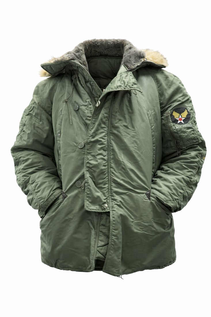 VINTAGE VIETNAM-ERA U.S AIR FORCE N-3B FLYING PARKA XL (1 of 6)