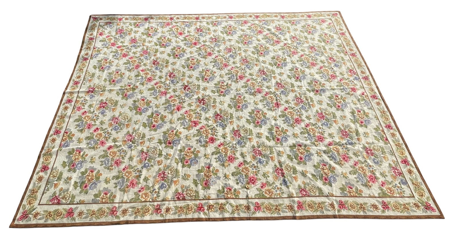 LARGE FRENCH AUBUSSON RUG (1 of 7)