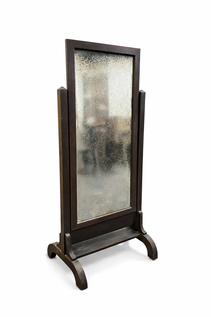 1920s BEVELED CHEVAL MIRROR (1 of 6)