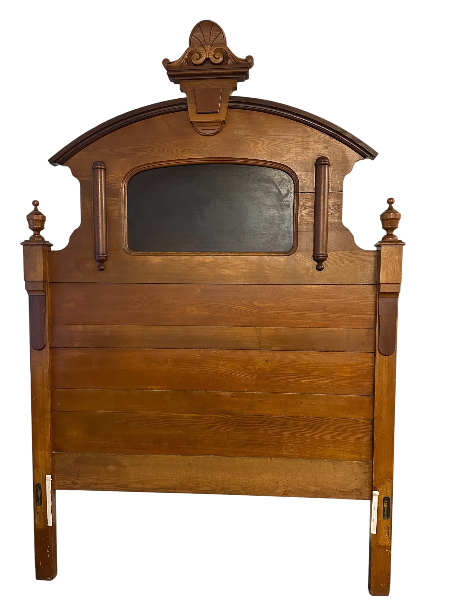 ANTIQUE EASTLAKE STYLE WOODEN HEADBOARD (1 of 2)