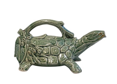 VINTAGE MCCOY POTTERY TURTLE WATER PITCHER