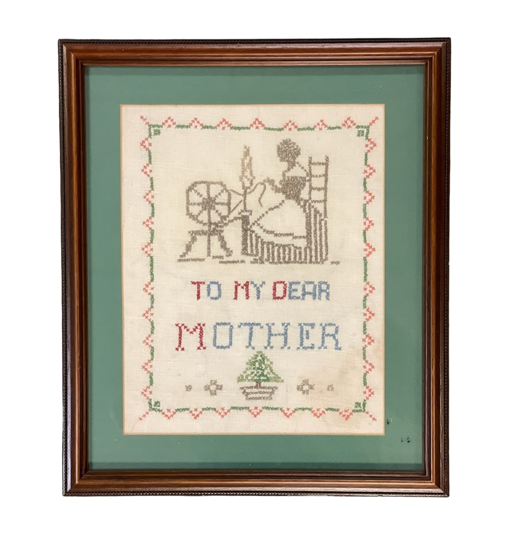VINTAGE MOTHER CROSS STITCH (1 of 3)