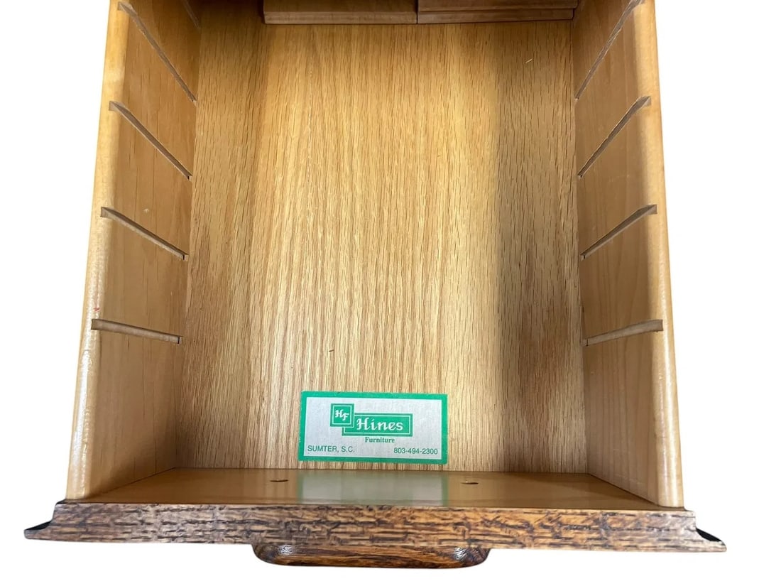 SOLID OAK ROLL TOP DESK WINNERS ONLY - 6