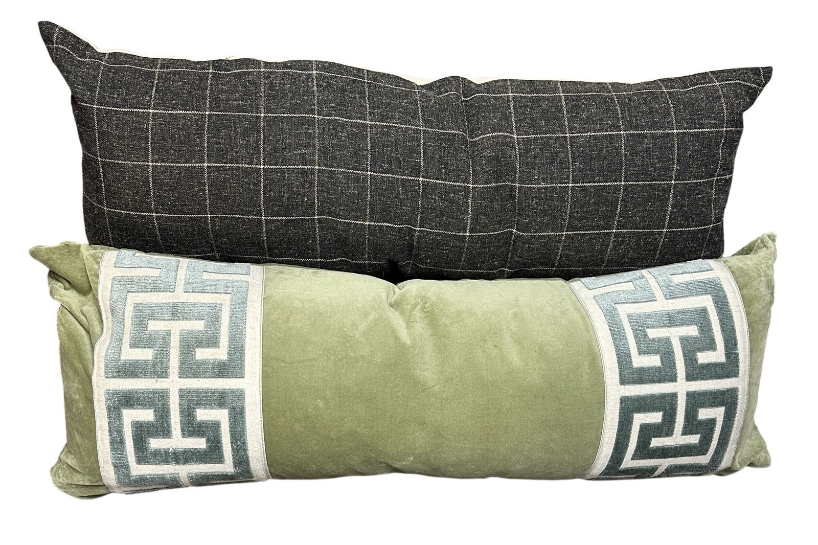 LARGE ANN GISH PILLOW & 2 LUMBAR PILLOWS (1 of 1)