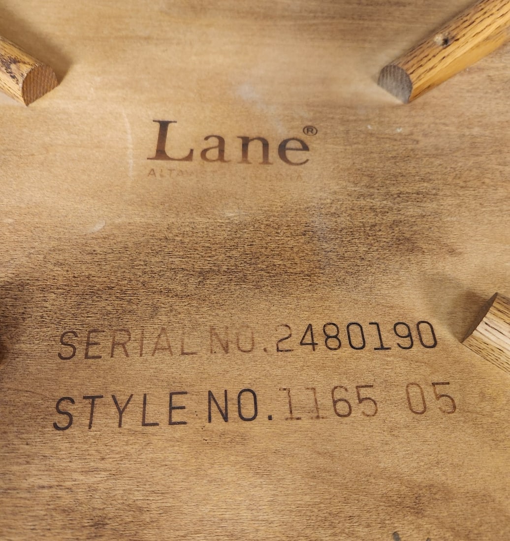 LANE MCM PERCEPTION RECTANGULAR SIDE TABLE - 4