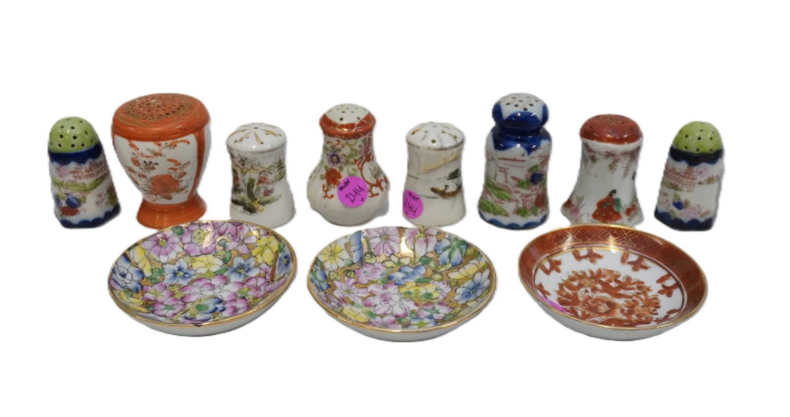 KUTANI MEJI PORCELAIN PIECES - 11 PIECES (1 of 3)