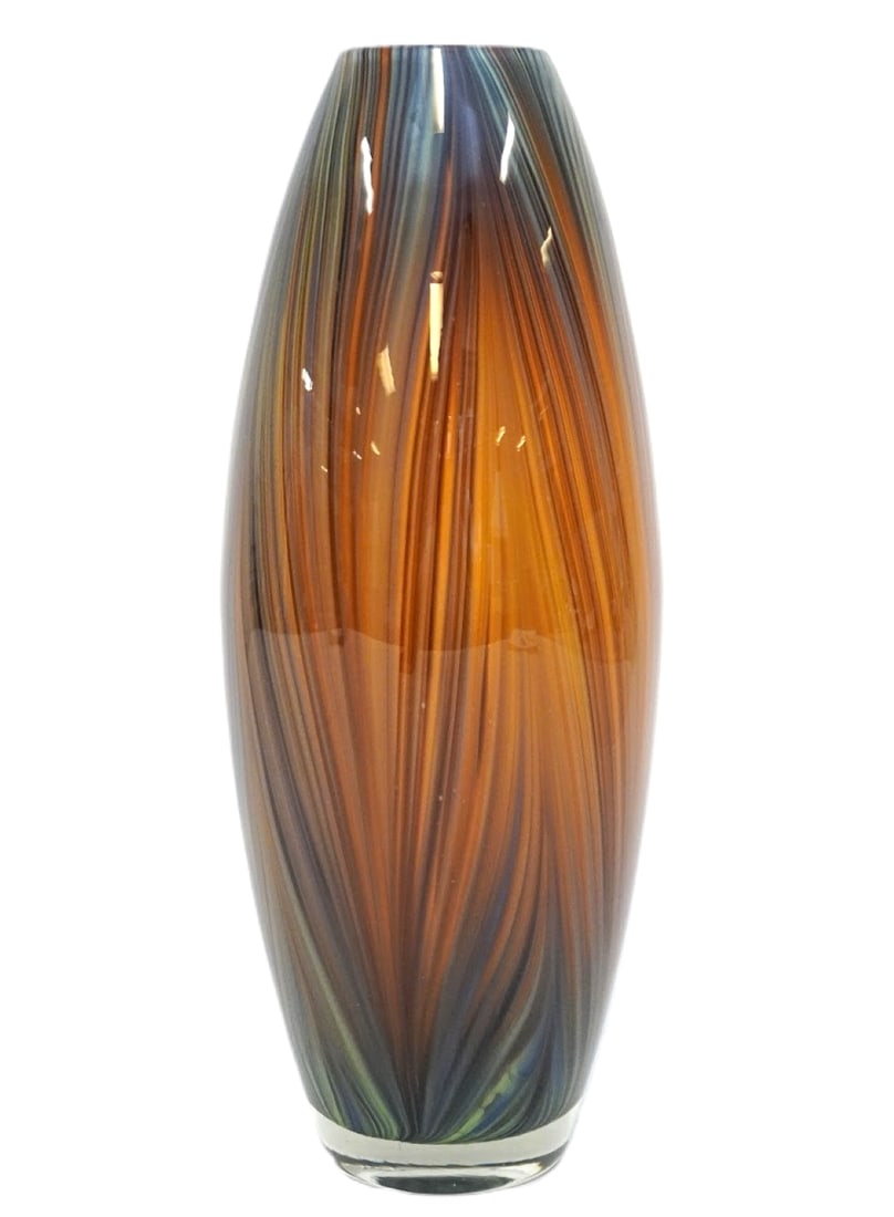 CYAN DESIGN STUDIO FEATHER BLOWN VASE (1 of 3)