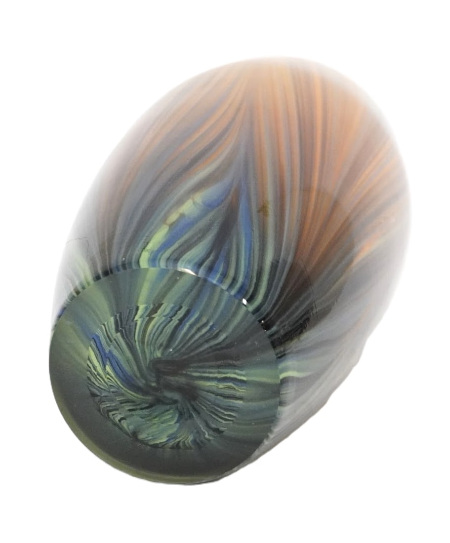 CYAN DESIGN STUDIO FEATHER BLOWN VASE - 2