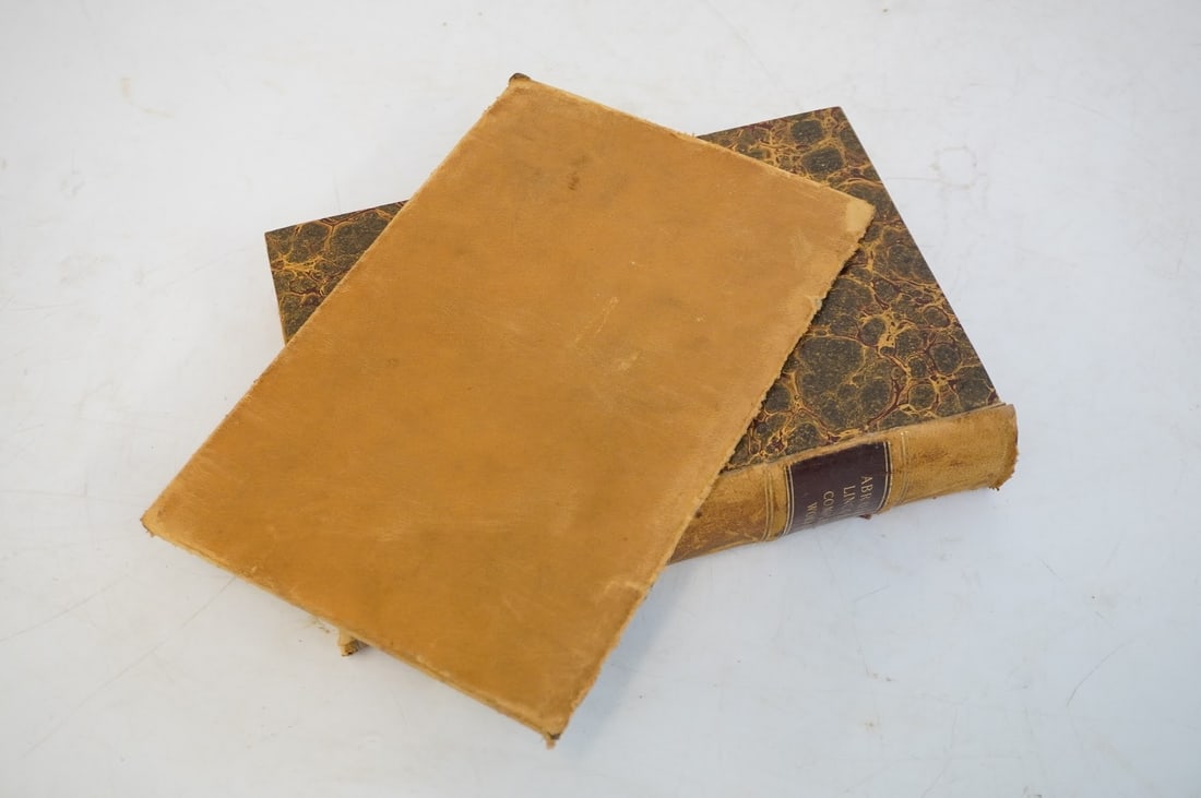 ANTIQUE FIRST 1890 EDITIONS OF "ABRAHAM LINCOLN: A HISTORY" AND "ABRAHAM LINCOLN: COMPLETE WORKS" - - 9