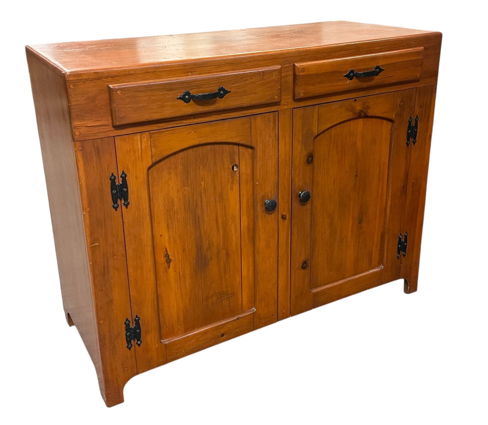 AMERICAN COUNTRY PINE SIDEBOARD SERVER - 2