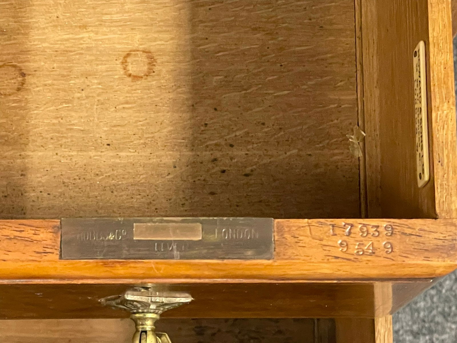 ENGLISH HOWARD & SONS BURR WALNUT DESK - 5