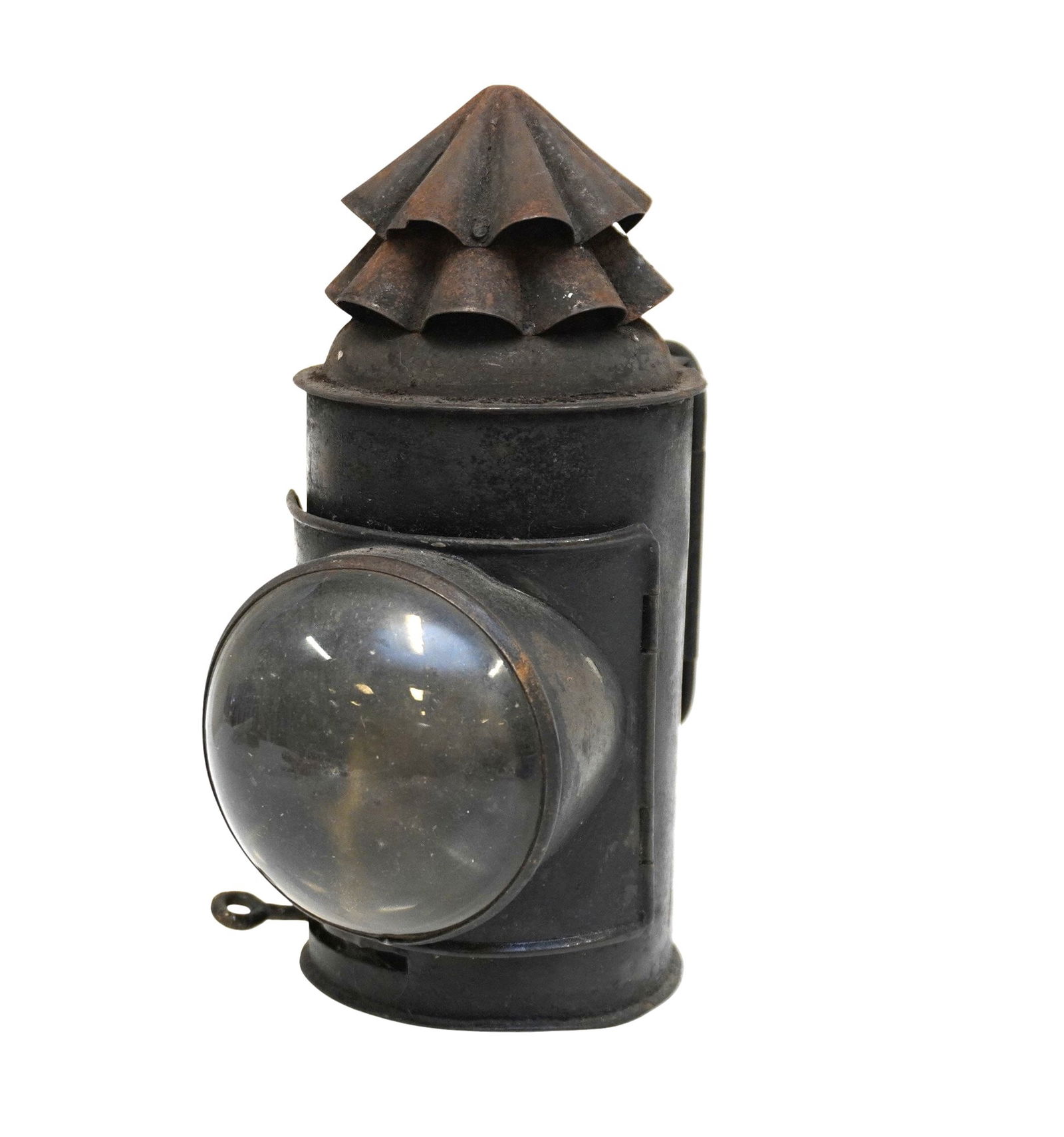 CIRCA 1840 DIETZ BULLSEYE WATCHMAN'S WHALE OIL LANTERN (1 of 6)