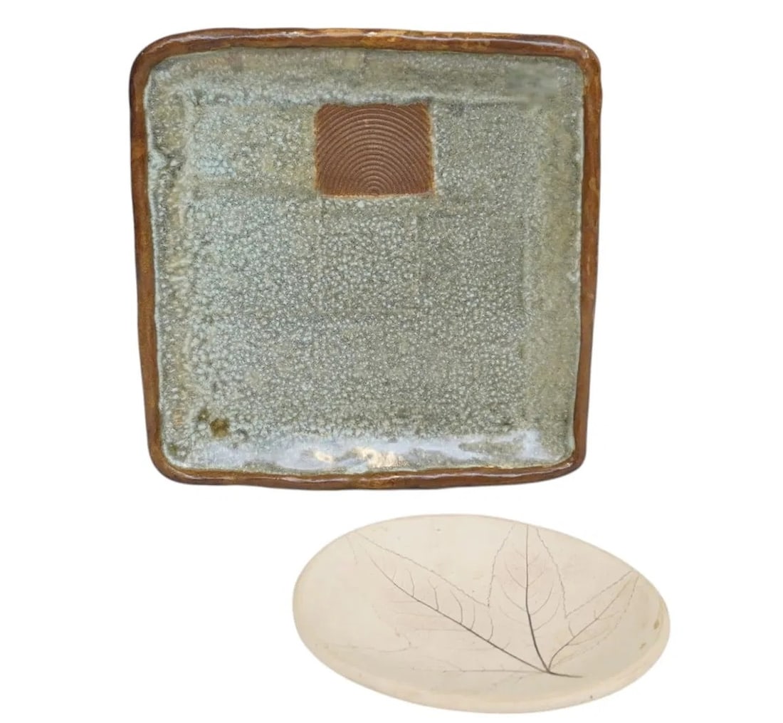 2 PIECES OF STUDIO ART POTTERY (1 of 3)