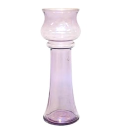 MID CENTURY PURPLE ART GLASS VASE