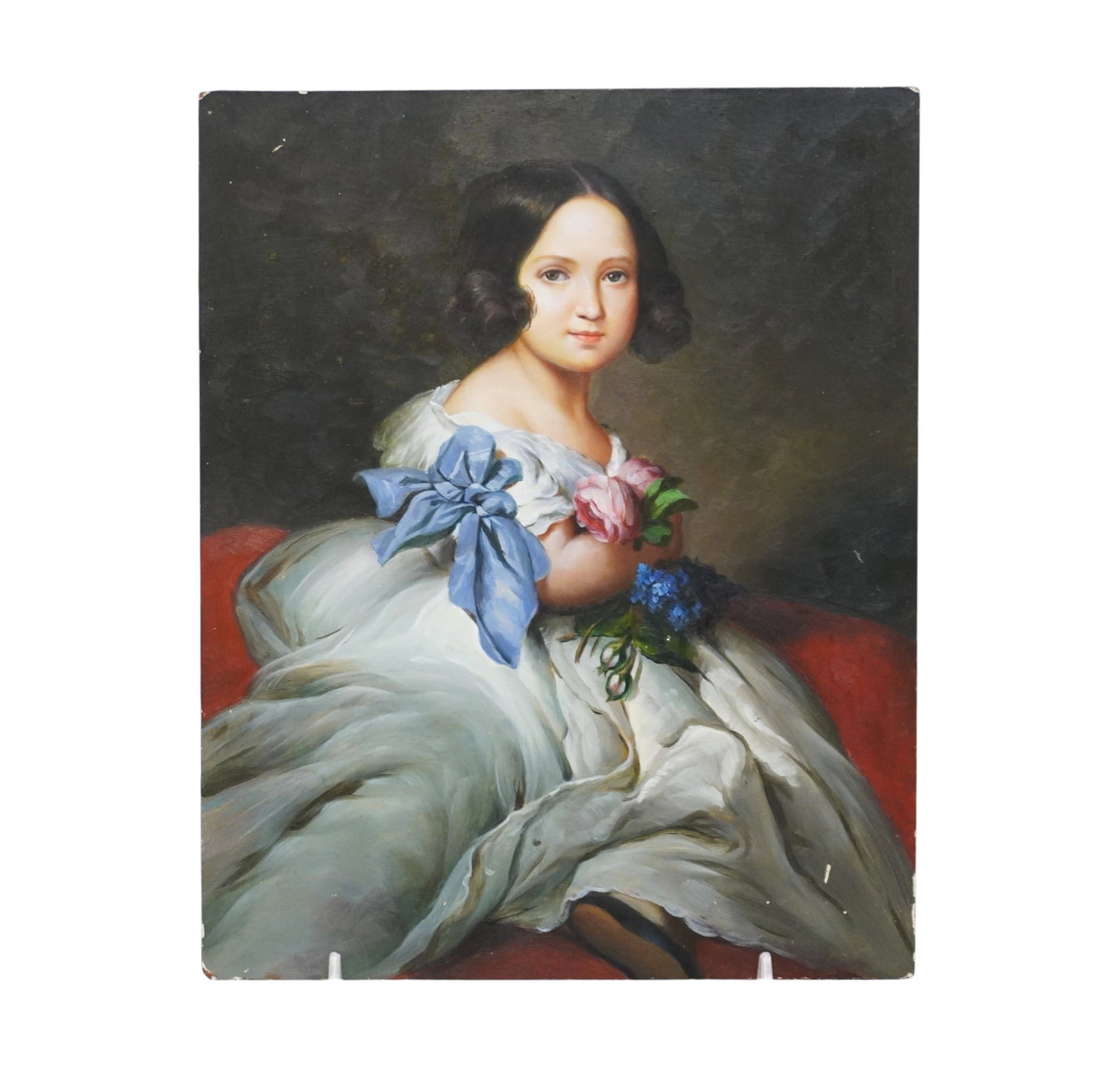 PRINCESS CHARLOTTE AFTER WINTERHALTER OIL ON BOARD (1 of 3)