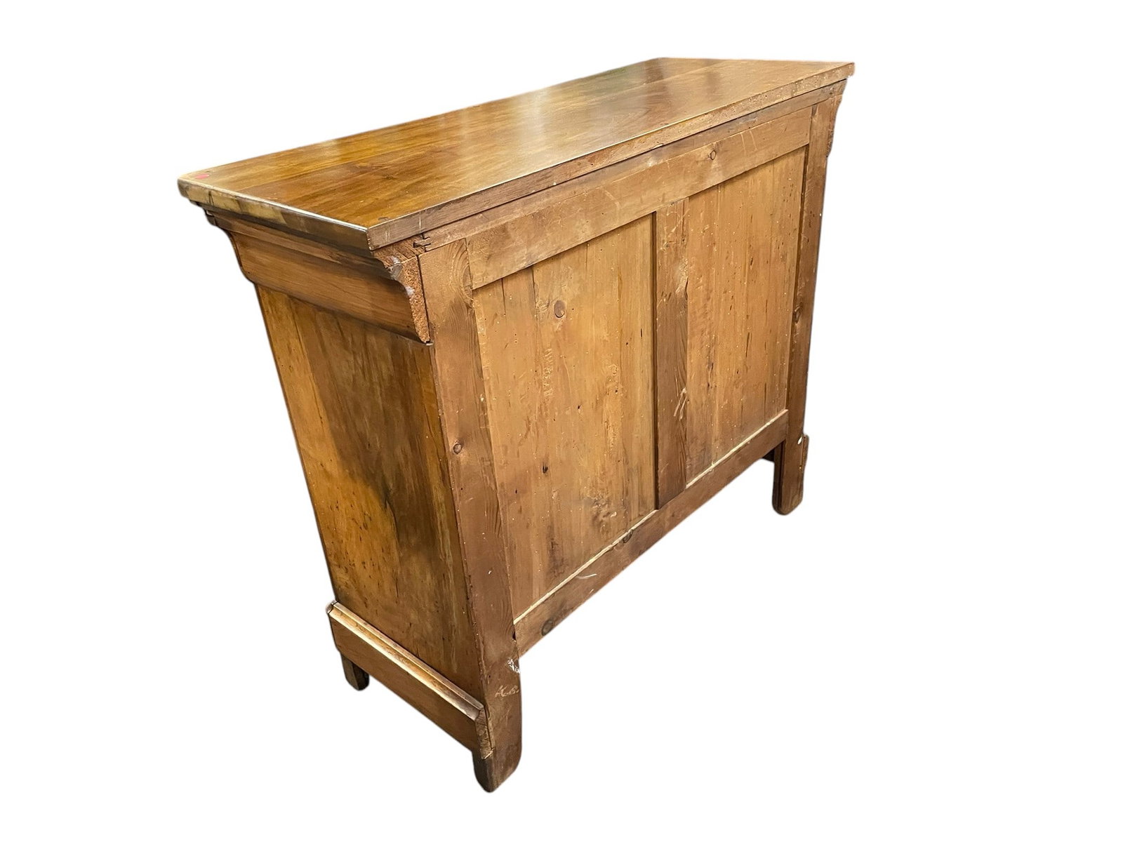 19th c LOUIS PHILIPPE SOLID WALNUT SIDEBOARD - 6