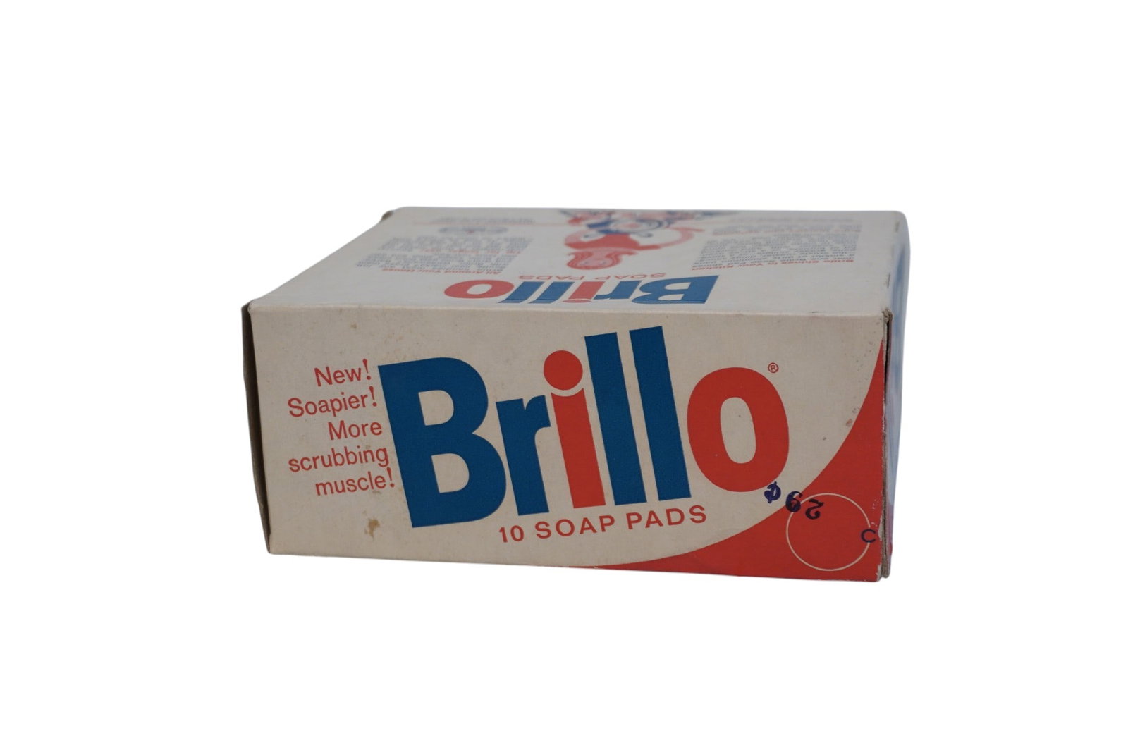 ANDY WARHOL AUTOGRAPHED BRILLO PAD BOX - 3