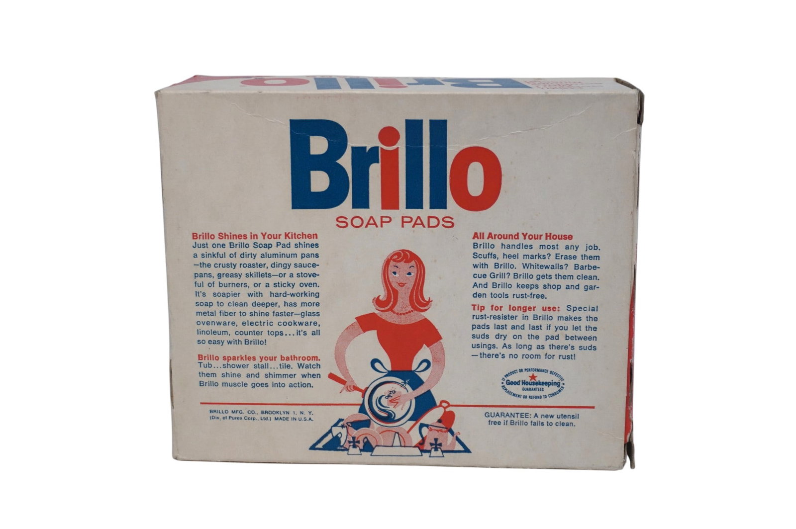 ANDY WARHOL AUTOGRAPHED BRILLO PAD BOX - 4
