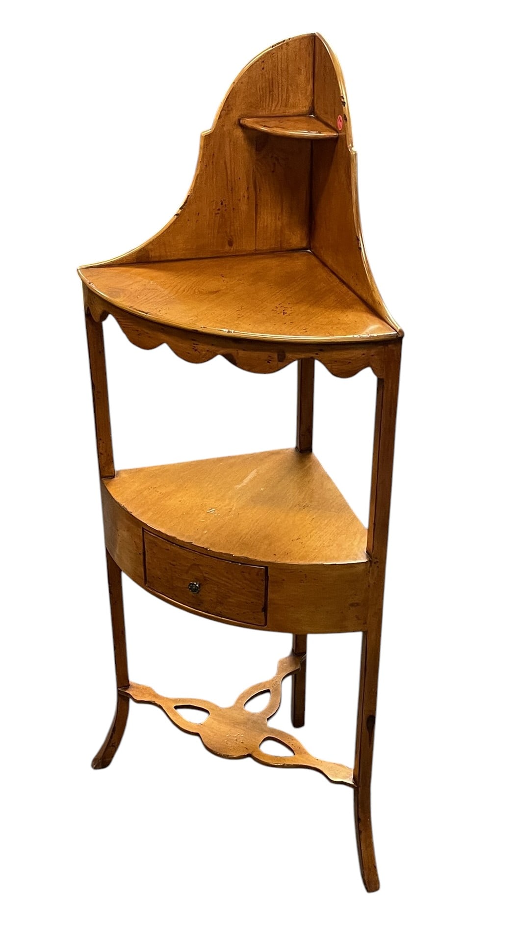 ANTIQUE GEORGIAN CORNER WASHSTAND (1 of 1)