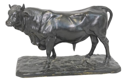 PIERRE JULES MENE (1810-1879) BRONZE BULL