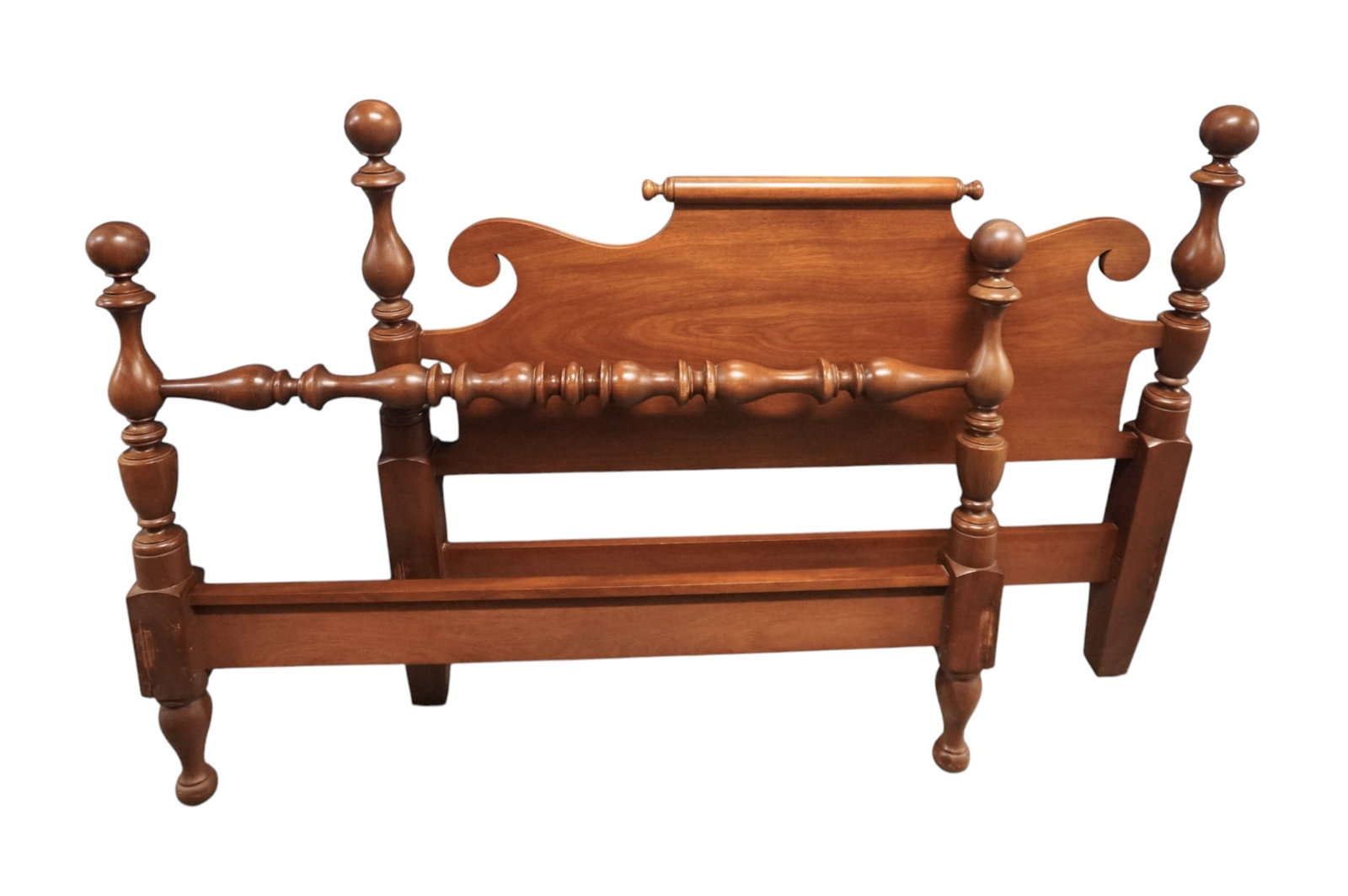 DREXEL FRAMINGHAM TRADITIONAL CHERRY FULL SIZE POSTER BED (1 of 7)