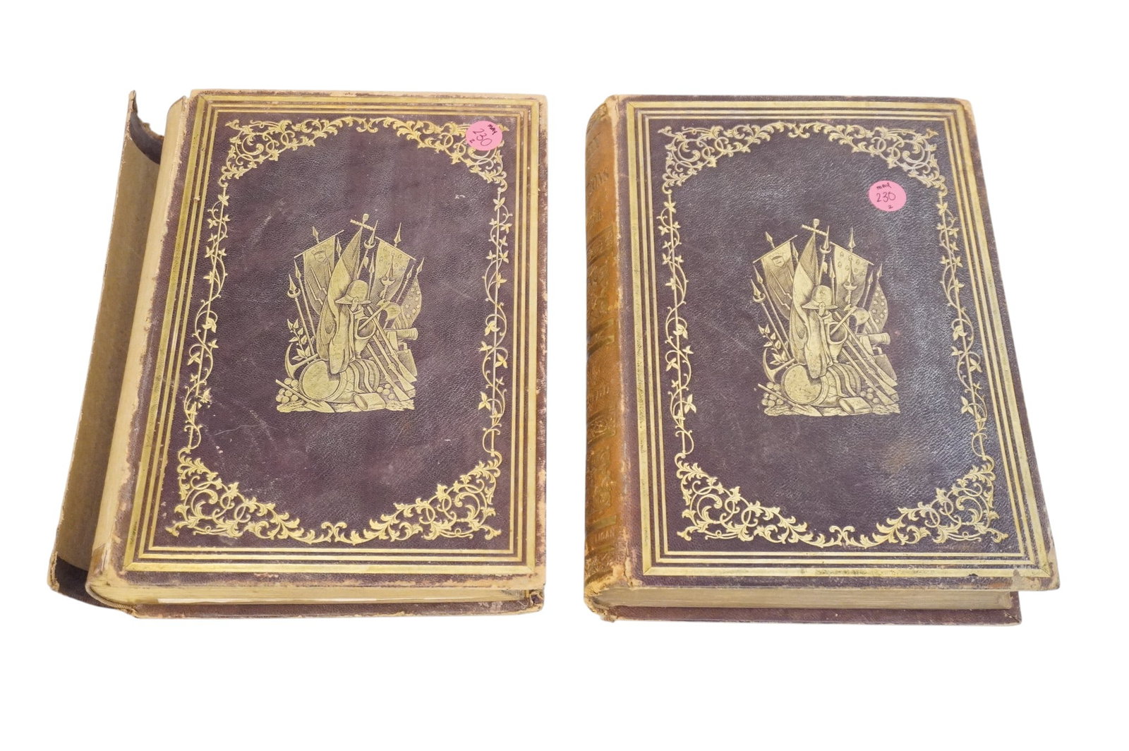 ANTIQUE 1855 EDITIONS OF A HISTORY OF ALL NATIONS BY A.G. GOODRICH (1 of 9)