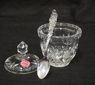GORHAM CRYSTAL SUGAR BOWL