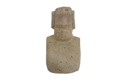 MOAI EASTER ISLAND RAPA NUI LAVA ROCK STATUE
