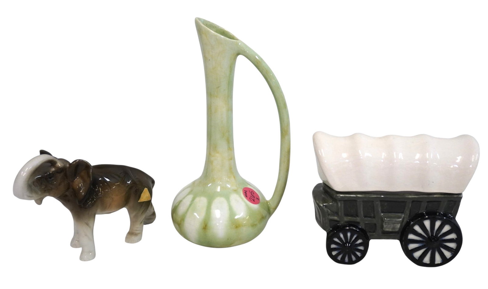 3 PIECES OF VINTAGE POTTERY (1 of 8)
