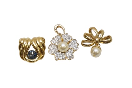 3 NOLAN MILLER VINTAGE PENDANTS