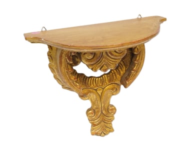 VINTAGE ORNATE DECORATIVE WALL SHELF