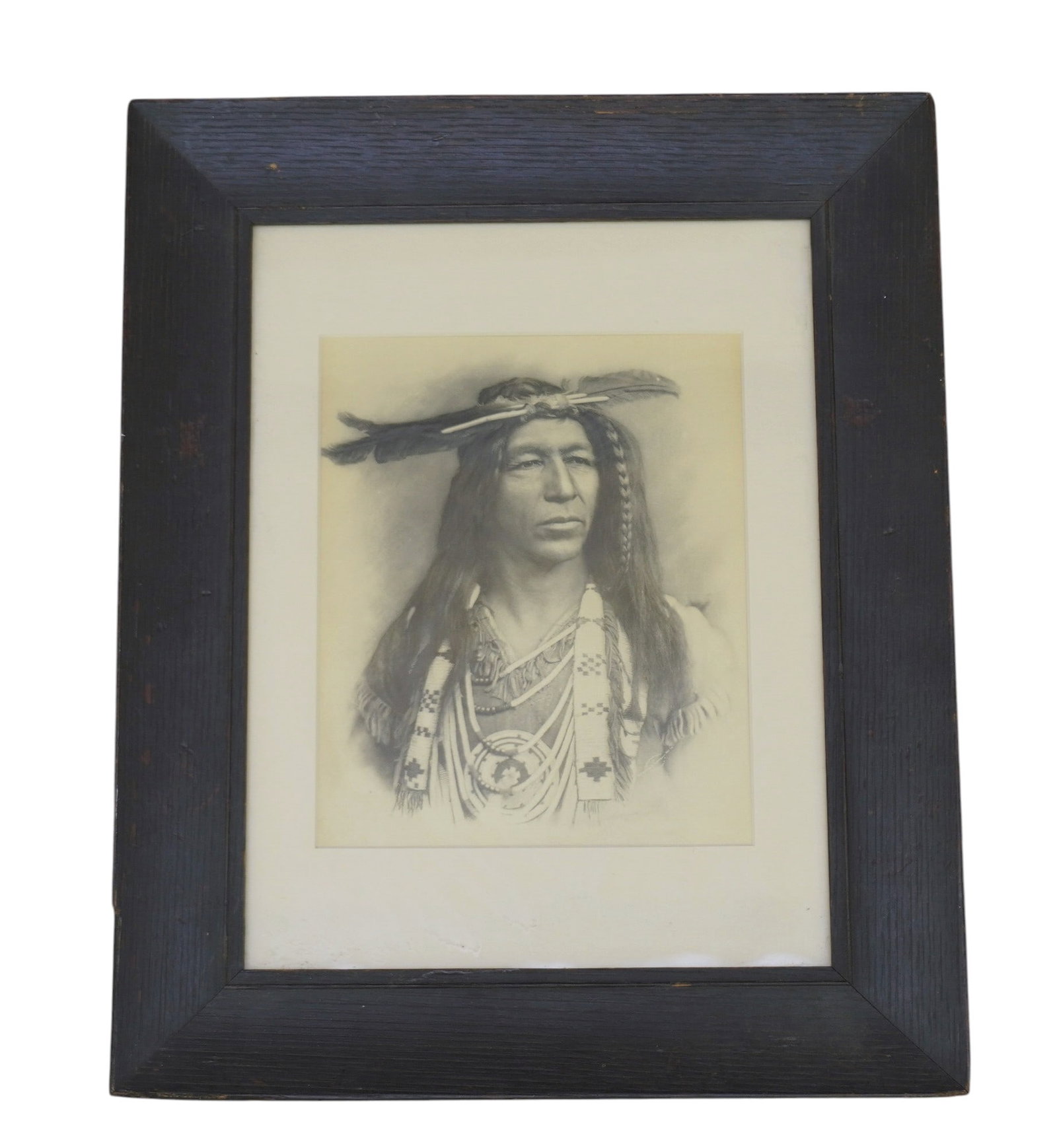 1904 PRINT ARROWMAKER OJIBWA BRAVE BY ALFRED S CAMPBELL ART CO (1 of 3)