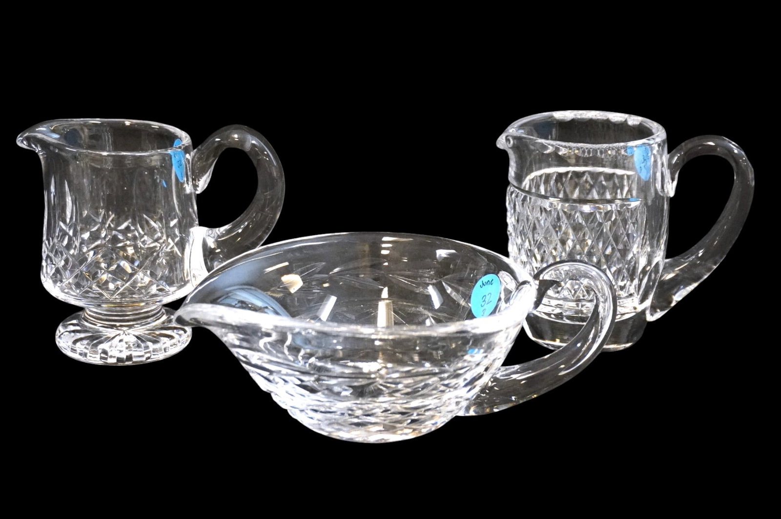 3 WATERFORD CRYSTAL PITCHERS (1 of 3)