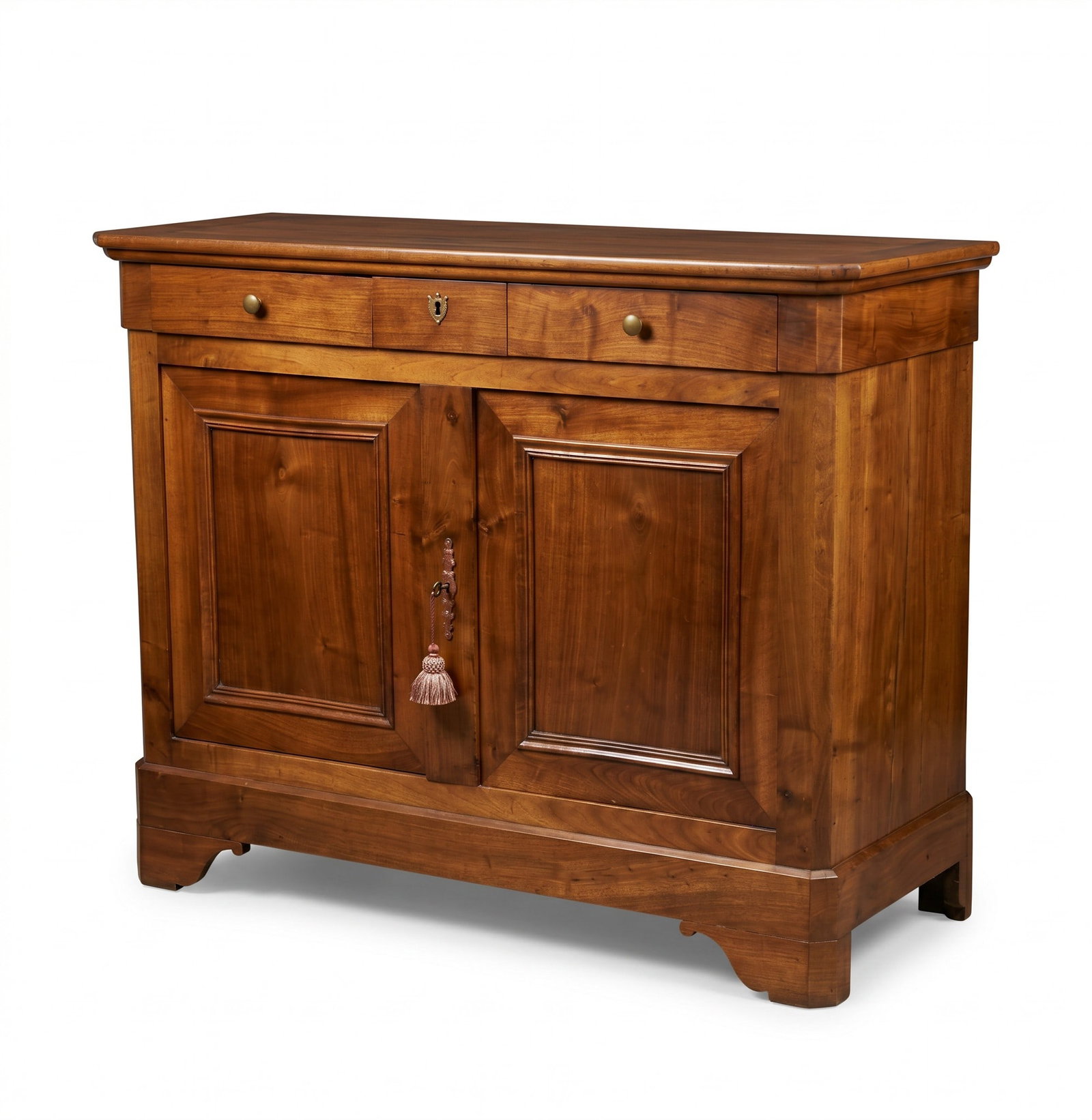 19th c LOUIS PHILIPPE SOLID WALNUT BUFFET / CREDENZA (1 of 10)