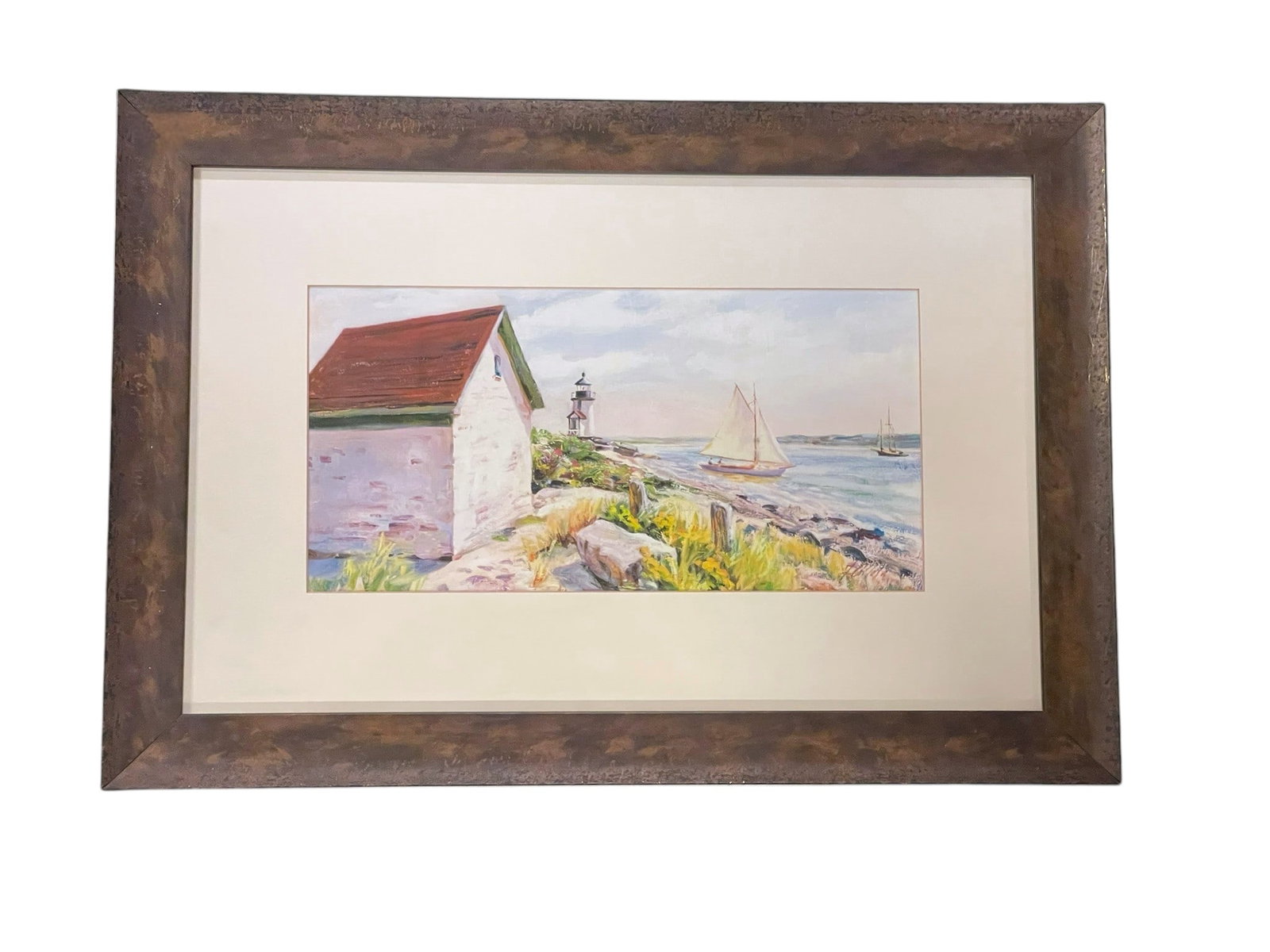 FREDERICK COLLARD BRANDT POINT NANTUCKET PRINT (1 of 3)