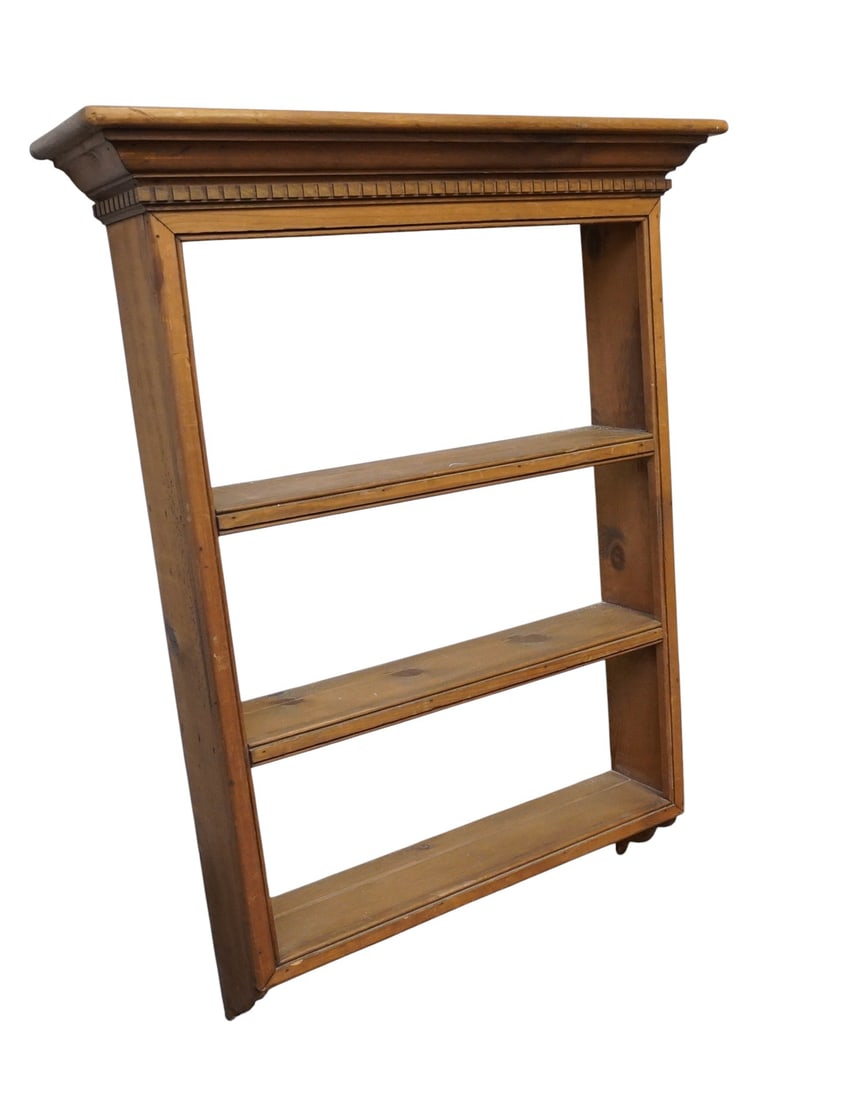 VINTAGE HABERSHAM PLANTATION PINE WALL DISPLAY SHELVES (1 of 8)