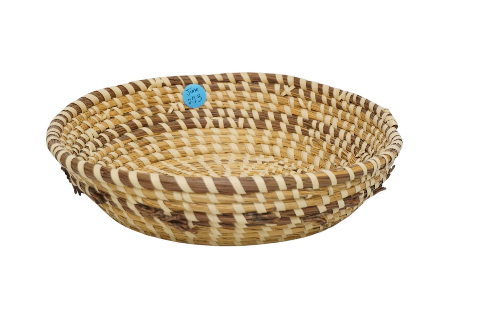 MARY CAMPBELL GULLAH SWEETGRASS BASKET (1 of 4)