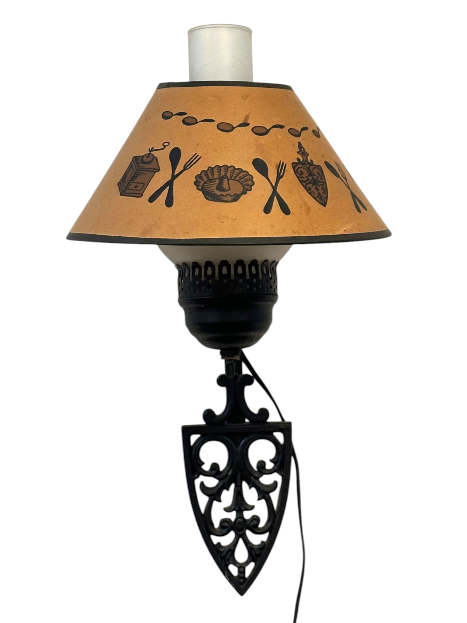 VINTAGE 1950s TRIVET WALL LAMP (1 of 6)