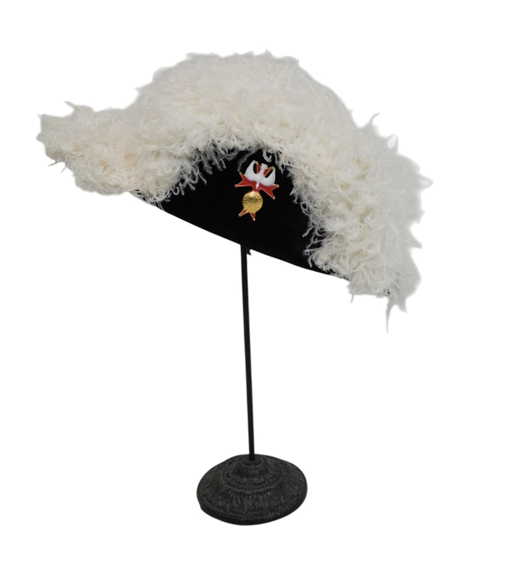 VINTAGE KNIGHTS OF COLUMBUS BICORN HAT (1 of 8)