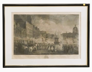 THE VOLUNTEERS OF THE CITY AND COUNTY OF DUBLIN ENGRAVING