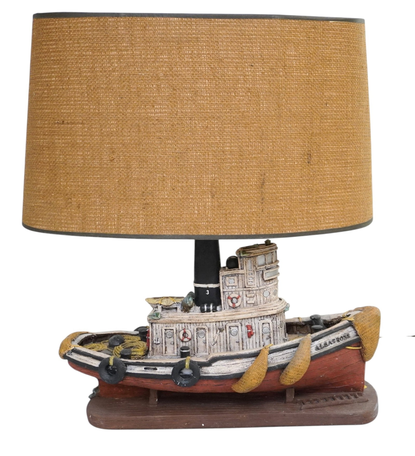 ASPIT BROS TUGBOAT LAMP "ALBATROSS" MEASURES 20.5" (1 of 9)
