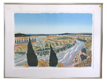 MARCIA MCDADE RHONE RIVER A/P SILKSCREEN
