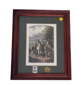 LAST MEETING BETWEEN LEE & JACKSON COLOR ENGRAVING
